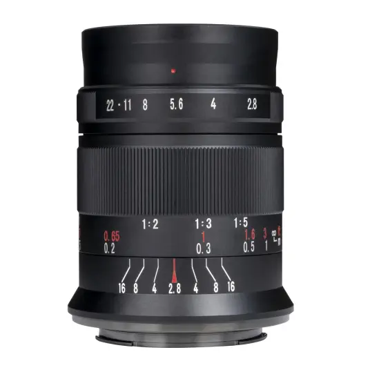 7Artisans 60mm f/2.8 Macro Mk II Fujifilm X-mount. Sort 7Artisans 60mm f/2.8 Macro Mk II Fujifilm X-mount. Sort
