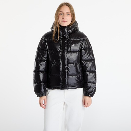 Calvin Klein Jeans Shine Puffer Jacket Black L