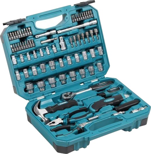 Makita E-10899 76-dels Verktøysett med Håndverktøy Makita E-10899 76-dels Verktøysett med Håndverktøy