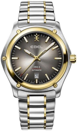 Ebel 1911 Herreklokke 1216617 Grå/18 karat gult gull Ø42 mm