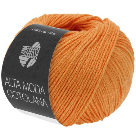 Lana Grossa Alta Moda Cotolana 60 Gul-Orange