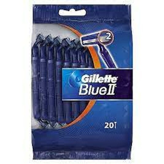 Gillette Engangshøvel Gillette Blue Ii 20 Enheter