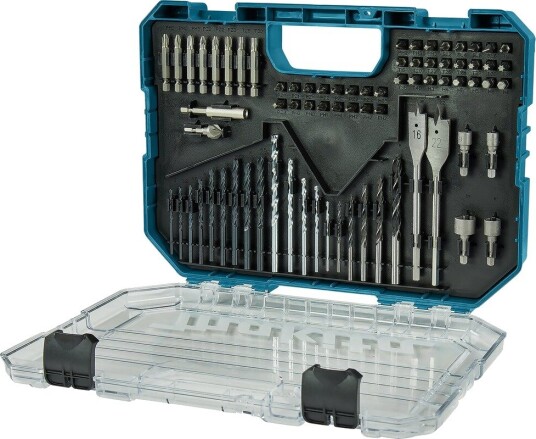 Makita Bor- Og Skrubits-Sett E-15126 75 Deler