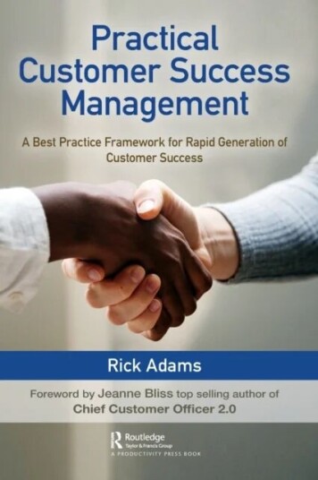 Practical Customer Success Management Av Rick Adams