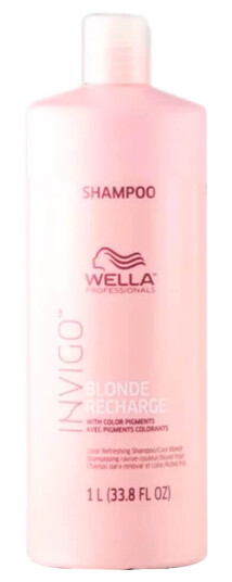 Wella Invigo Blonde Recharge Cool Blonde Shampoo 1000 ml