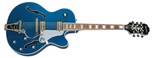 Epiphone Emperor Swingster Delta Blå Metallic