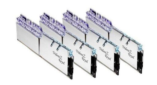 G.Skill Trident Z Royal DDR4-3200 C16 OC - Silver - 128GB (4713294221964)
