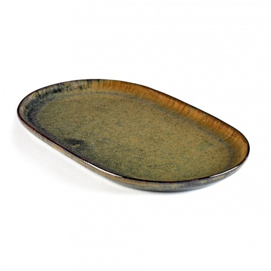 Serax Surface tapastallerken 15x25 cm Indi grey
