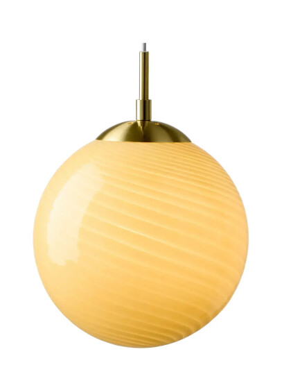 Halo Design Candy Ball Pendant - Yellow - Ø 20 CM