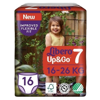 Libero Up & Go 7 str 16 til 26kg