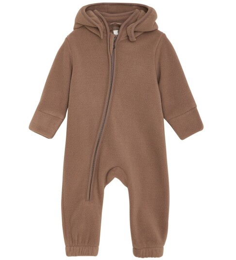 En Fant Wholesuit Fleece Brown 98