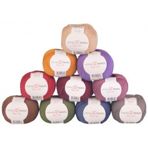 Infinity Hearts Rose 8/4 Garnpakke 12 Høst 10 stk Garnpakke 12 Efterår Infinity Hearts Rose 8/4 Garnpakke 12 Høst 10 stk Garnpakke 12 Efterår