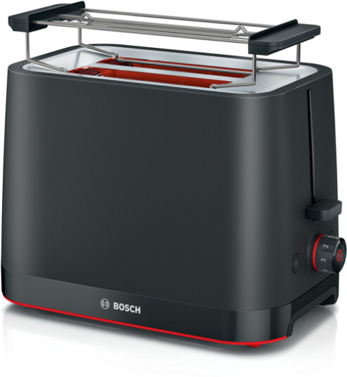 Bosch MyMoment TAT3M123 Brødrister 2 Skiver 950 W Svart Bosch MyMoment TAT3M123 Brødrister 2 Skiver 950 W Svart