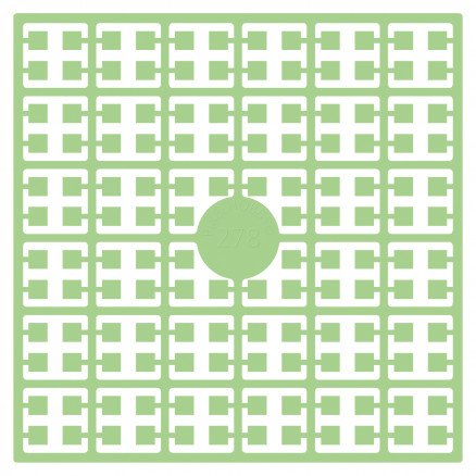 Pixelhobby Midi Perler 278 Ekstra lys Furu 2x2mm 144 pixels