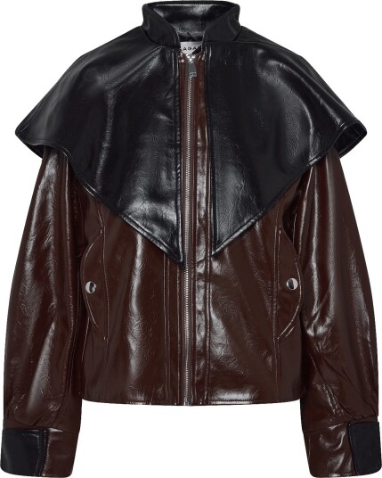 Laagam Noor Brown Bomber Jacket   BROWN   XL/42