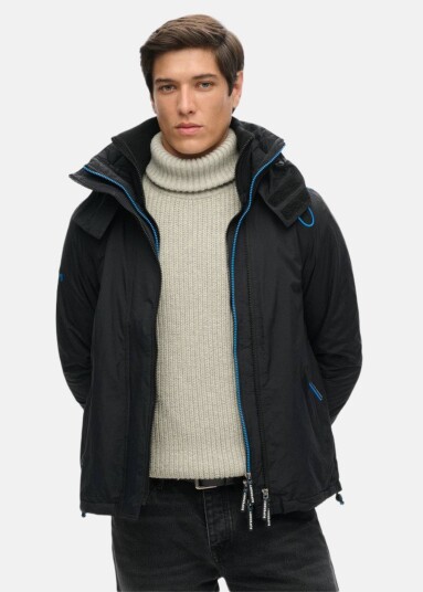 Superdry Pop Zip Hood Arctic SD Windche
