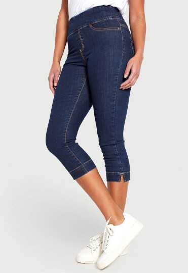 Cellbes Superkomfortabel caprijeggings i denim Elin 48