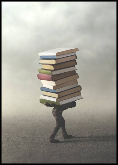 Weight on Shoulders Plakat Plakat / 21x30cm Weight on Shoulders Plakat Plakat / 21x30cm