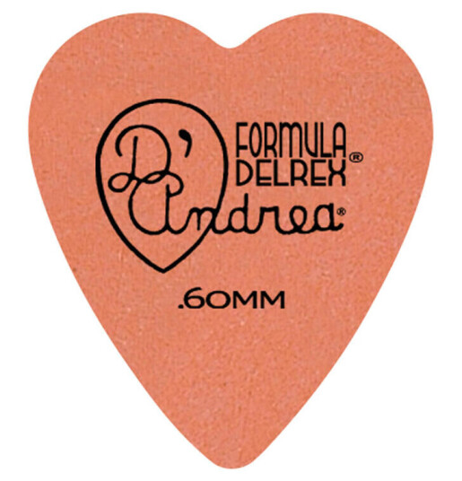 D'Andrea Delrex 323 - 0,60 Thin Medium OrangeRiffle Pack 72 Pcs