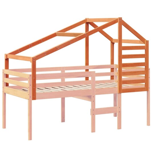Tak for barneseng voksbrun 198x87x113 cm heltre furu