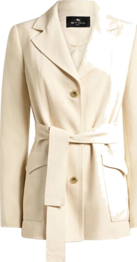 Etro Dame Jakker Beige M, Etro Dame Jakker Beige M,