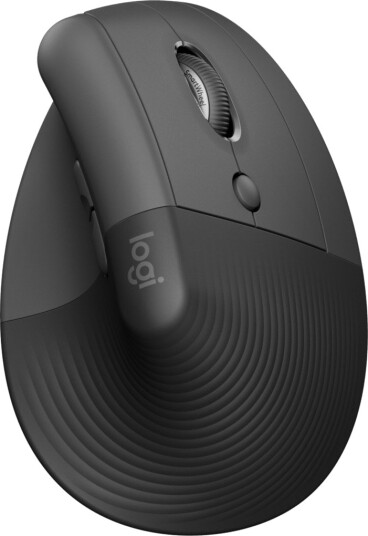 Logitech Lift Vertikal Ergonomisk Mus med Optisk Sensor - 4000 DPI - Grafitt Logitech Lift Vertikal Ergonomisk Mus med Optisk Sensor - 4000 DPI - Grafitt
