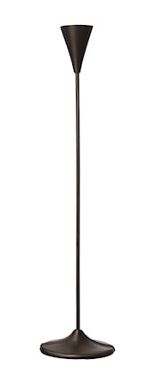 Lysestake 35 cm sotet Krom