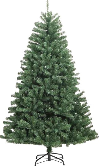  Kunstig sammensatt juletre grønn 240 cm PVC og metall