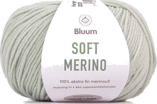 Bluum Soft Merino Ull Mintgrønn 3031