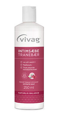 Vivag Intimsæbe Tranebær  250 ml