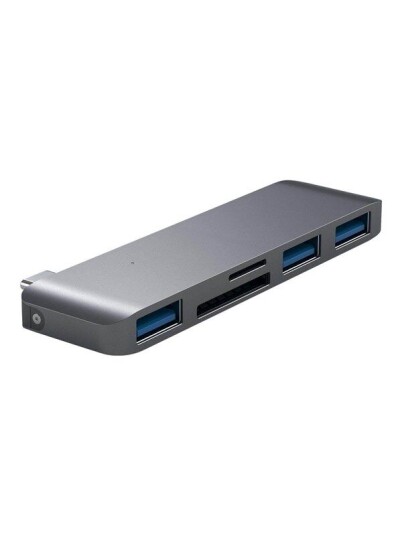 Satechi Hub 3 x SuperSpeed USB 3.0 stasjonr USB hub USB 3.0 3 porter Gr ST TCUPM
