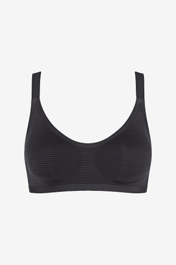 Sloggi   Myk BH Sloggi Zero Feel Air Bralette   Svart