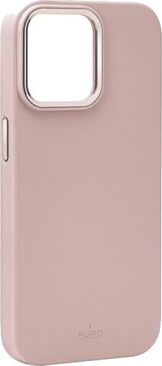 Puro Icon Mag Pro Silikon Deksel for iPhone 15 Pro - MagSafe Kompatibel - Rosa