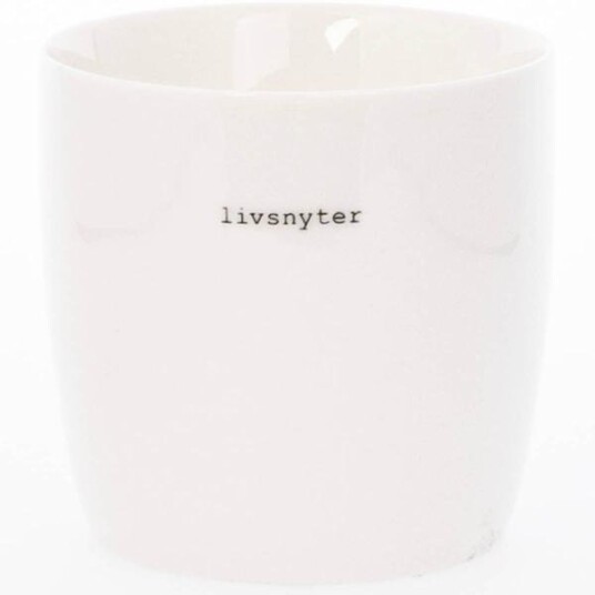 Sögne Home  Krus livsnyter 30 cl hvit