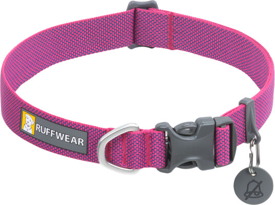 Ruffwear Hi & Light Collar Alpenglow Pink 23-28, Alpenglow Pink