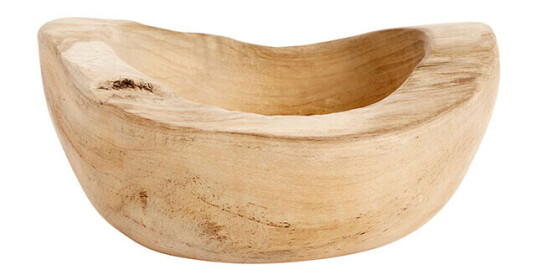 MUUBS Rustic skål 13 cm Natur