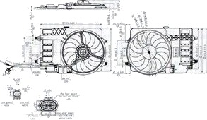 MAGNETI MARELLI 069422858010 Kjølevifte MAGNETI MARELLI 069422858010 Kjølevifte