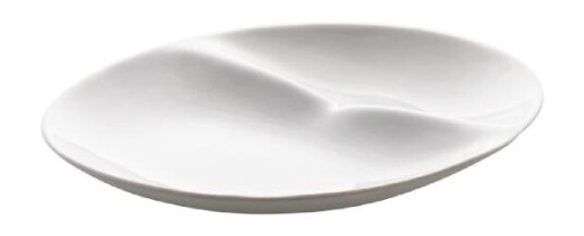 Cookplay - Shell desserttallerken 19,5x20,5x4 cm hvit