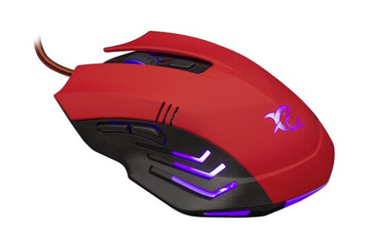 White Shark Hannibal 2 - Gaming mus - 6 - Rød