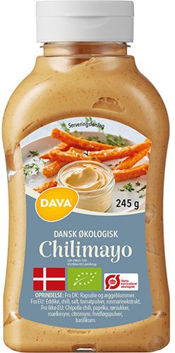 DAVA Chilimayo Økologisk   245 g