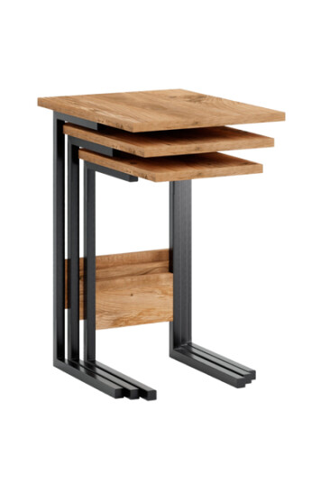 Hanah Home Settbord 3 stk. - Joel 1748167-01-0