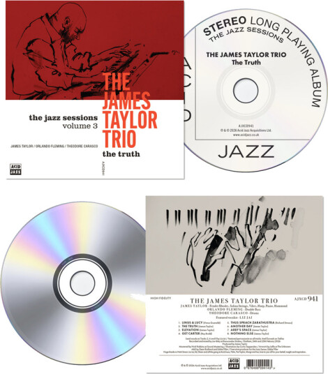 The James Taylor Trio The Truth CD