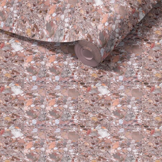 Terrazzo Mønster Kontaktpapir