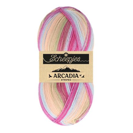 Scheepjes Arcadia Striped Garn 914 Sonoran Scheepjes Arcadia Striped Garn 914 Sonoran