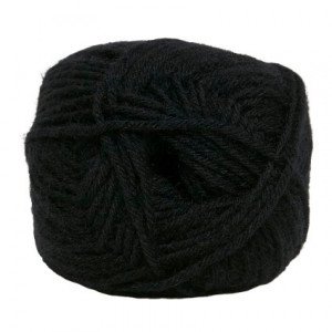 Hjertegarn Basic Superwash Garn 9119 Sort