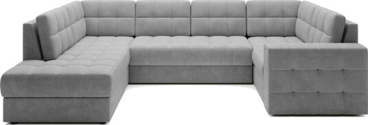 Seksjon Eltap Blewett 299x198x82 cm Monolith 85 Grå Venstre