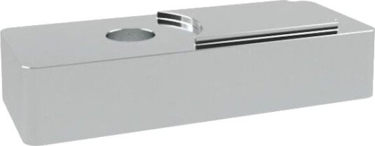 Purus 3858068 Avstandskloss til plastklammer, enkel Krom, Installasjon