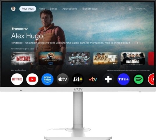 MSI Modern MD272UPSW 27" 4K Hvit MSI Modern MD272UPSW 27" 4K Hvit