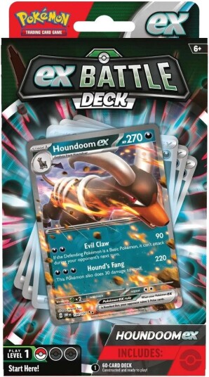Pokémon Ex Battle Deck Houndoom Ex Pokémonkort 6+ År