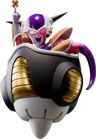 Northix Frieza First Form figur- og podsett 11 cm samleobjekt